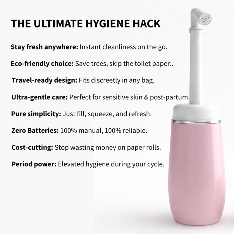 Pee-zy Flow™ | Votre Douchette Intime de Poche