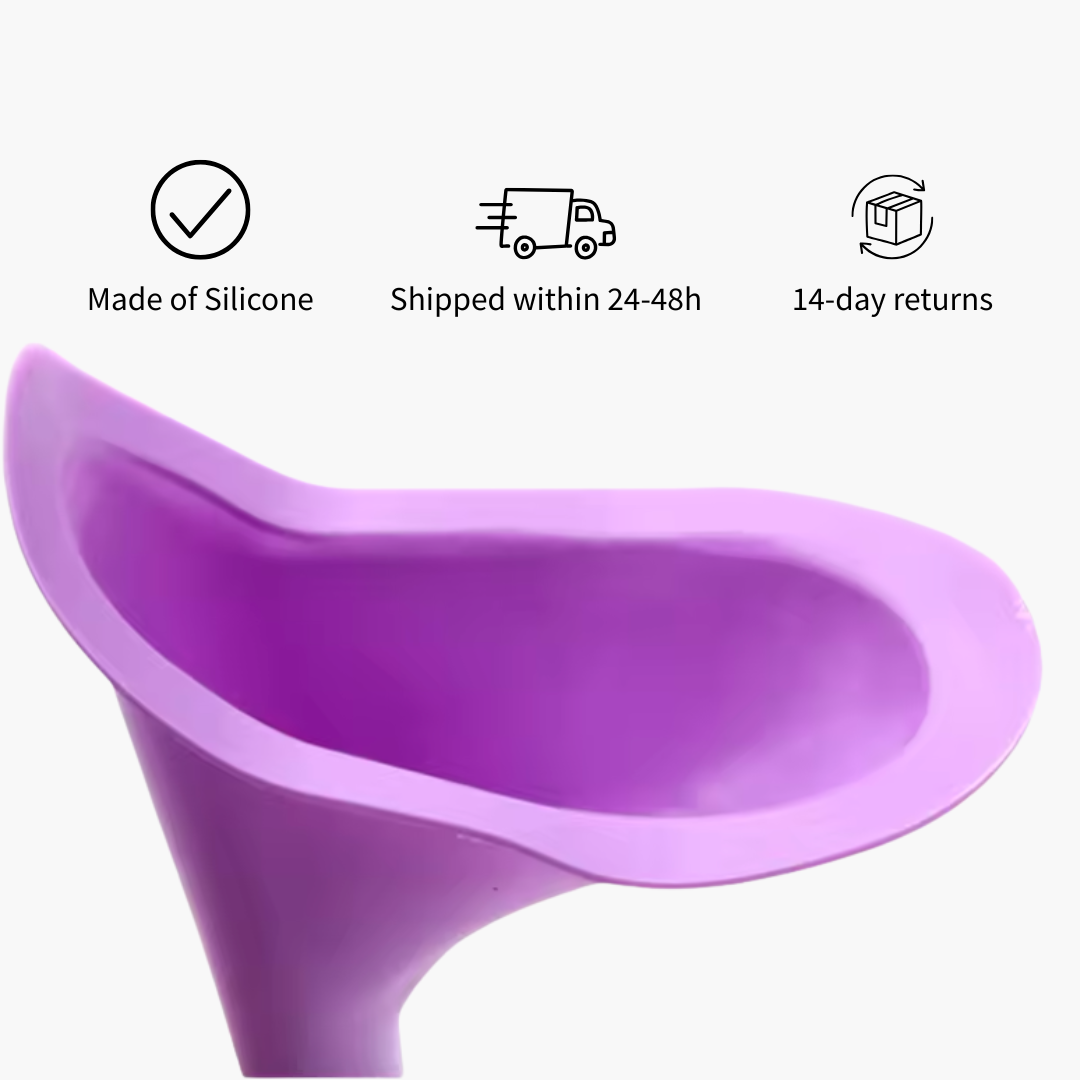 Pee-zy Poush™ | L’Urinoir Féminin portable Peezy