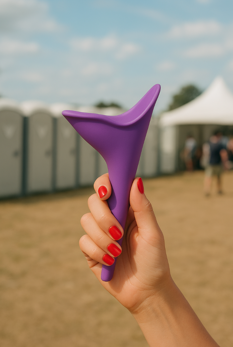 Pee‑Zy Poush – Urinoir féminin pratique et malin Peezy